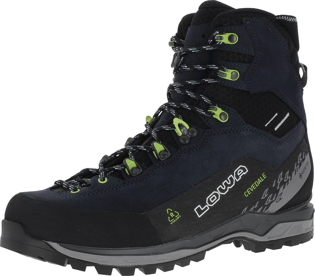 Lowa Herren Trekkingschuhe Cevedale Pro GTX Mid Navy Limone