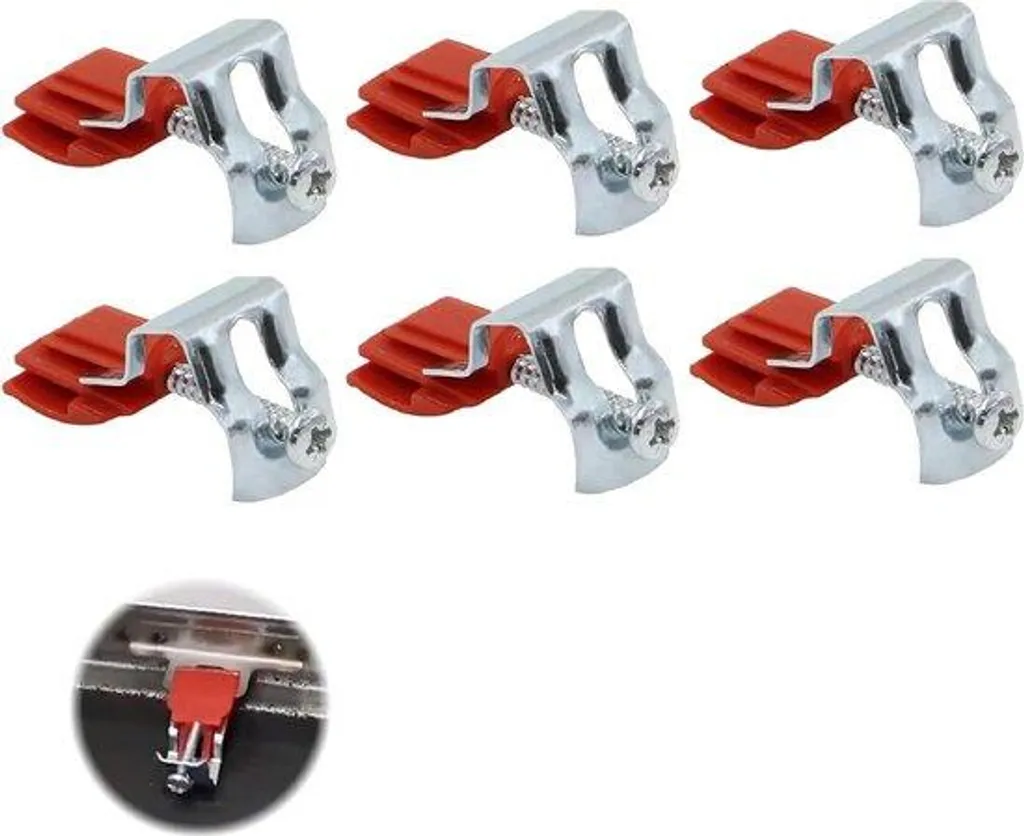 Fixation évier instable : pinces réglables en inox, solution durable