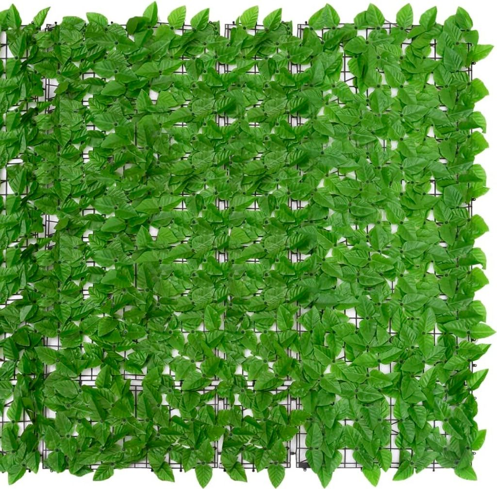 Cloris Designermöbel Balkon-Sichtschutz mit Grünen Blättern 600x150cm - 2026Neu652677 - Sonnenschirme