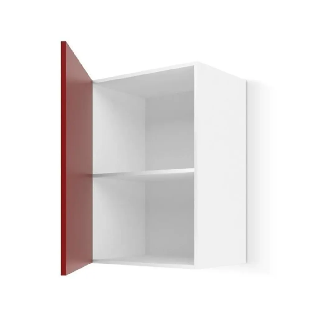 Armadio da Cucina ULTRA Alto 40 cm Rosso Opaco | Mobile Dispensa Robusto