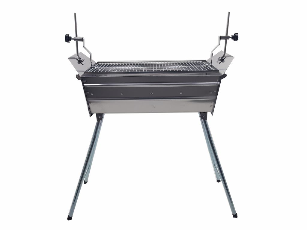 Mangal Edelstahl 2 Mm Schaschlickgrill Set