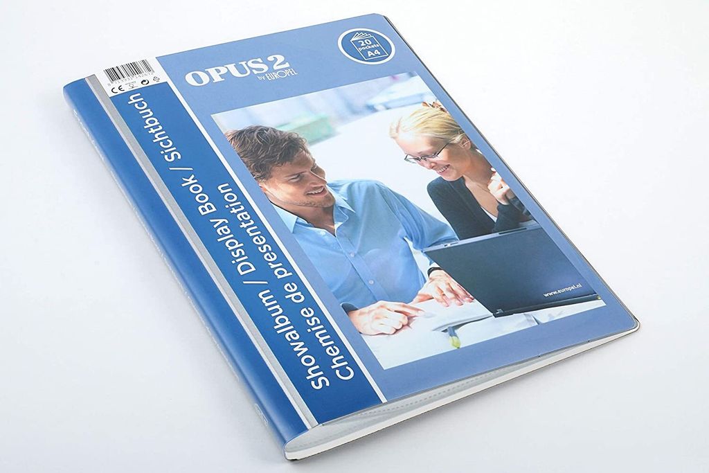 EUROPEL Sichtbuch DIN A4 20 Hüllen weiß
