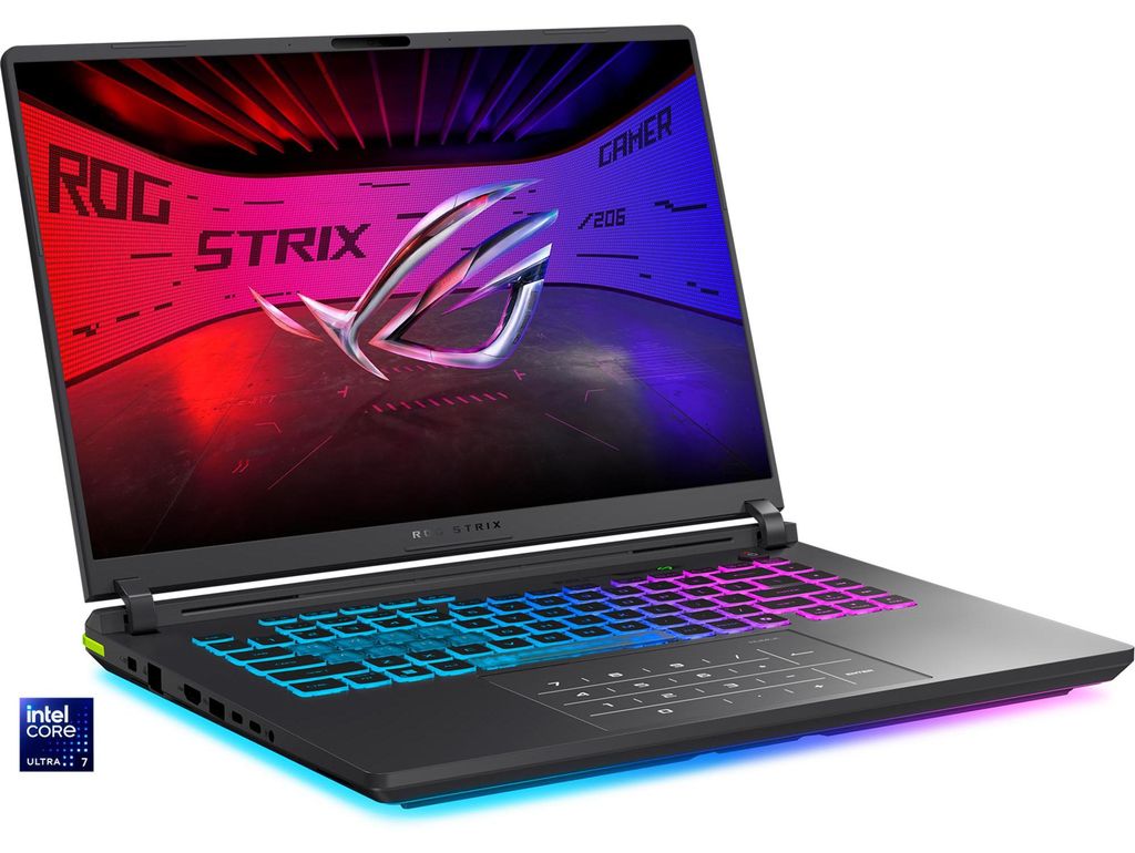 ROG Strix G16 (G615LR-RV052W) (grau/neon-grün, Intel Core? Ultra 7 255HX, NVIDIA GeForce RTX 5070 Ti, 32 GB DDR5, 1 TB (1 TB SSD), Windows 11 Home)