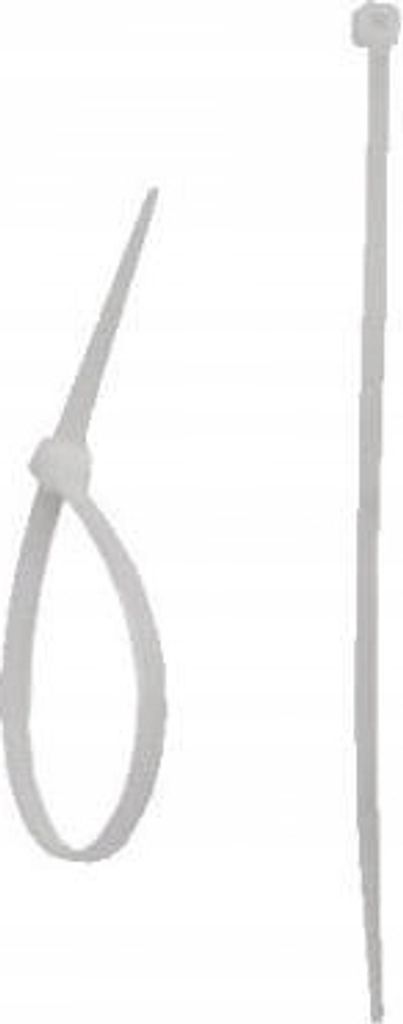 Feste weiße Kabelbinder 4,8 x 300 mm 25 Stück Produktbild 