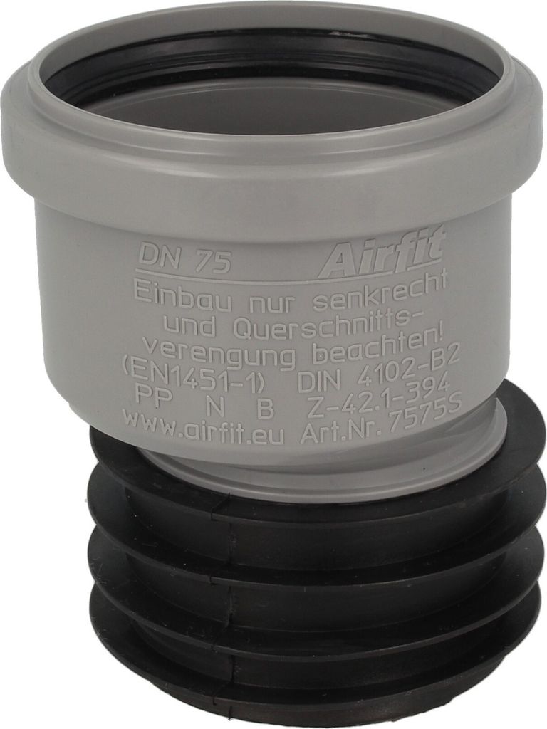 Airfit PP- Universal-Steckmuffe DN 75/75 7575S Produktbild 