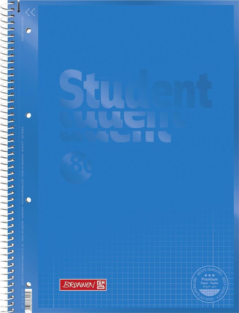 5XBRUNNEN 1067928133 Collegebl A4 Lin28 a Produktbild 
