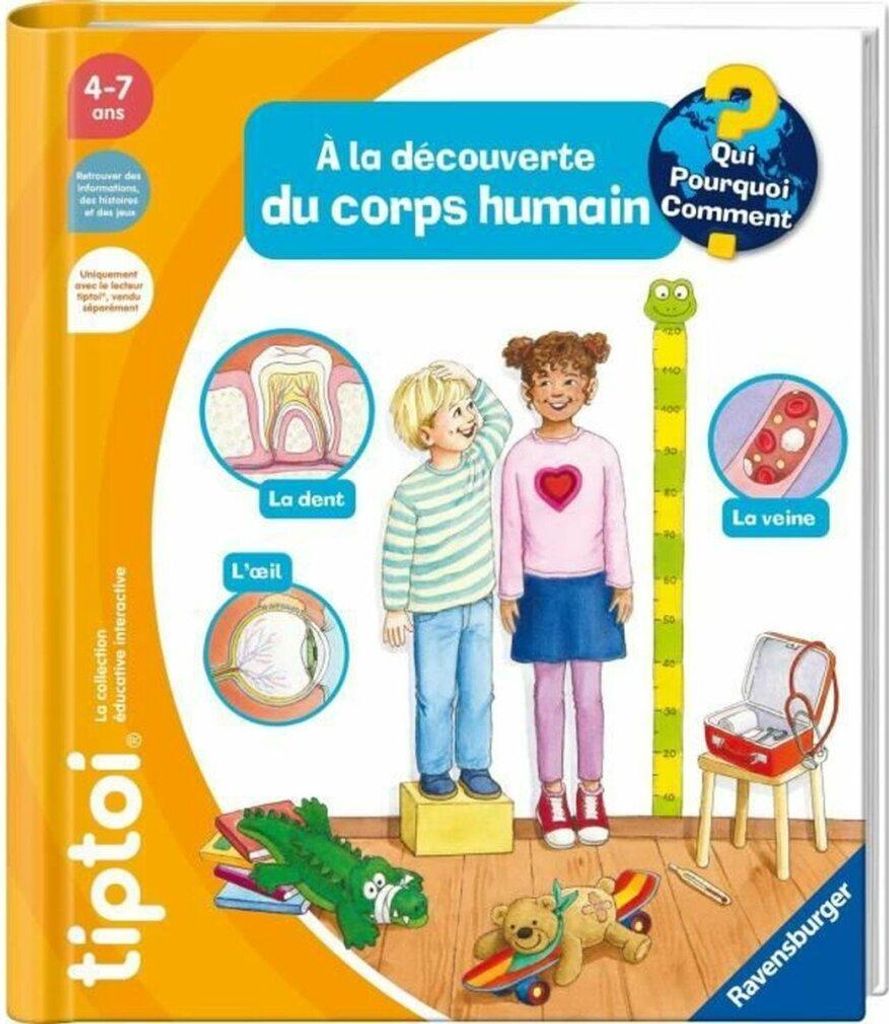 Ravensburger 9783380990161, Gesundheit, Geist und Körper, Französisch, Hardcover, 16 Seiten