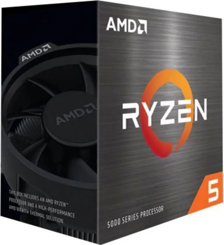 CPU AMD Ryzen 5 5600X Tray Socket AM4 pour PC Gamer Haute Performance