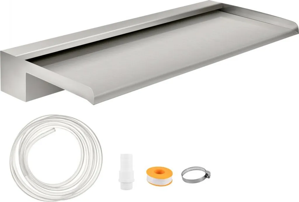Lame d'eau pour piscine en inox 60cm - Douche à affusion haute qualité