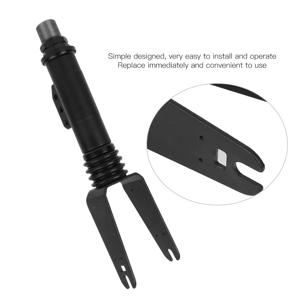 Fourche avant robuste à absorption de chocs pour scooter électrique 8"