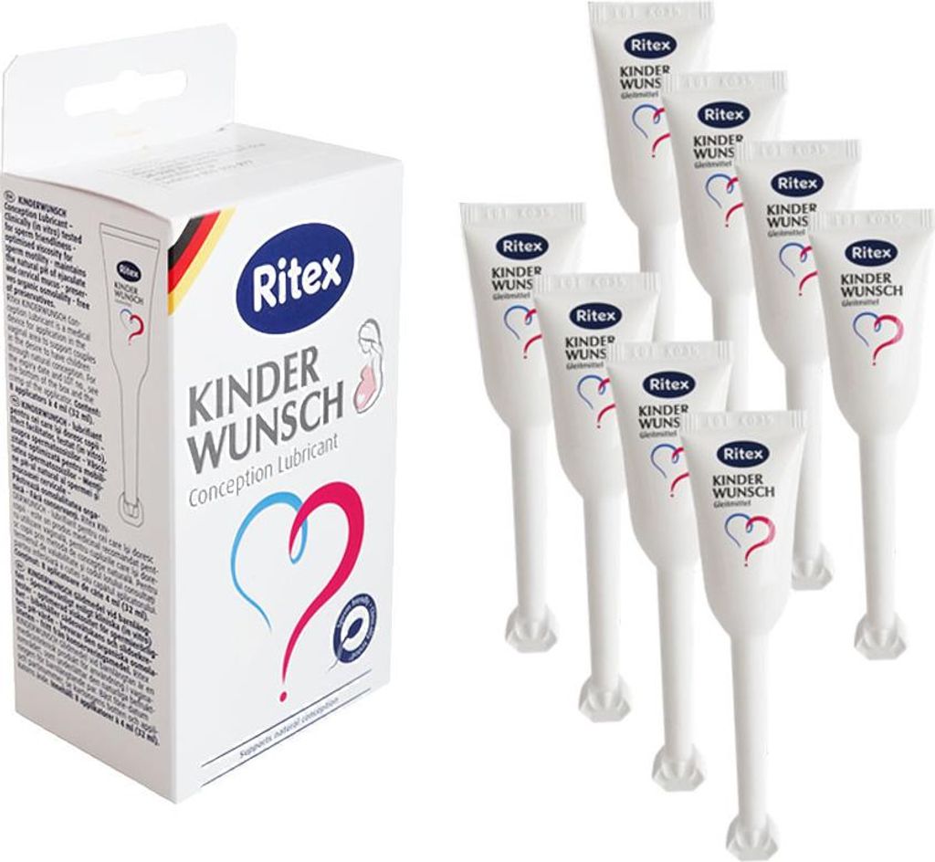 gleitmittel bei kinderwunsch RITEX Kinderwunsch Gleitmittel Gel 8X4ml PZN 11616052