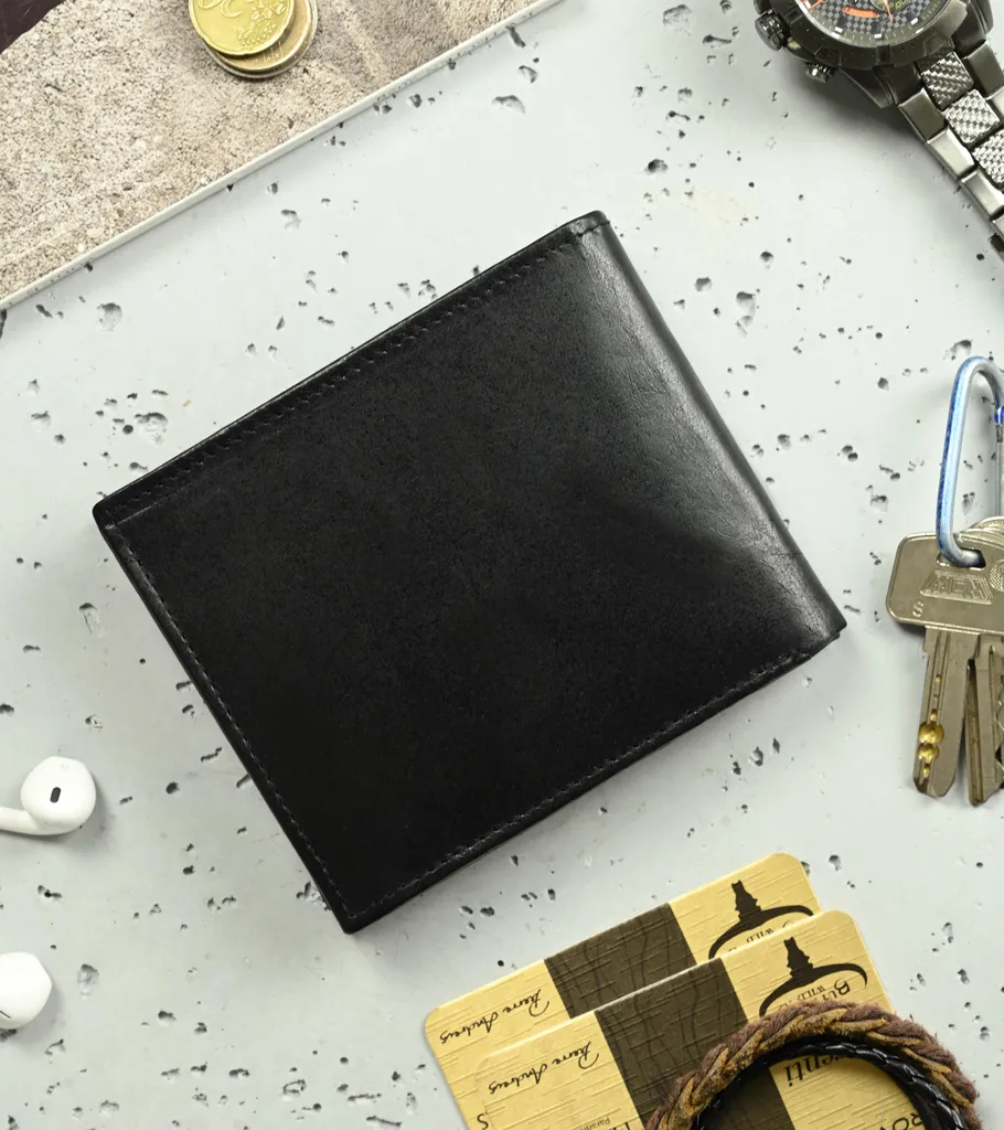 Portafoglio Uomo Pelle Grande con Zip e Portamonete | Elegante e Sicuro - 3