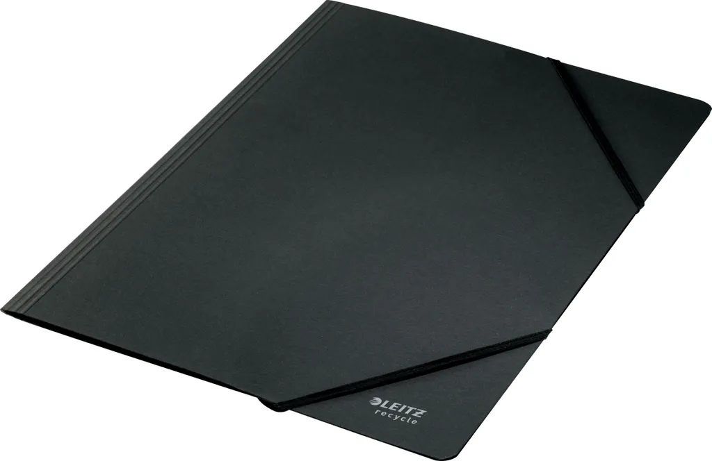 Dossier d'angle recyclé Leitz 39080095 noir grainé haute résistance