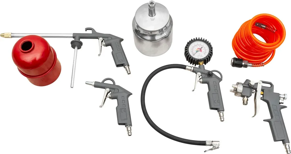Kit accessoires compresseur air comprimé 5 pièces Zipper polyvalent pro