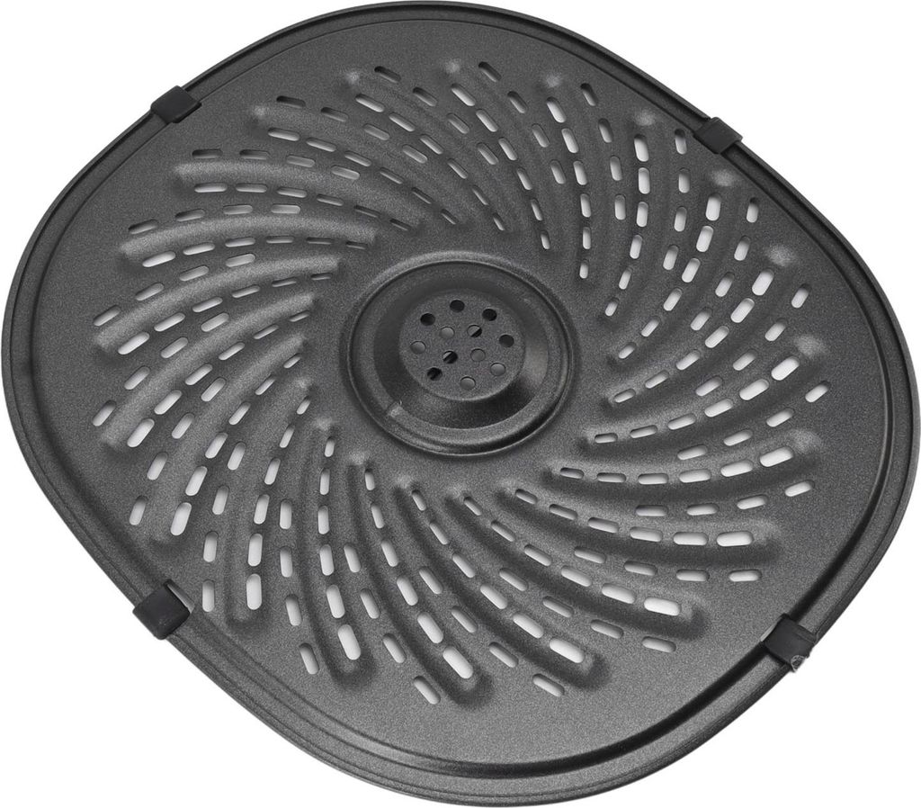 Fryer Grill Pan Ersatz Crisper Platte Tray Non Stick Fryer Rack mit Ölbürste Silikon-Pad