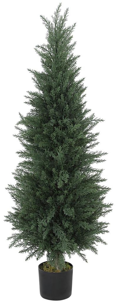 HOMCOM Cipresso artificiale grande 120 cm, pianta Immagine del prodotto 