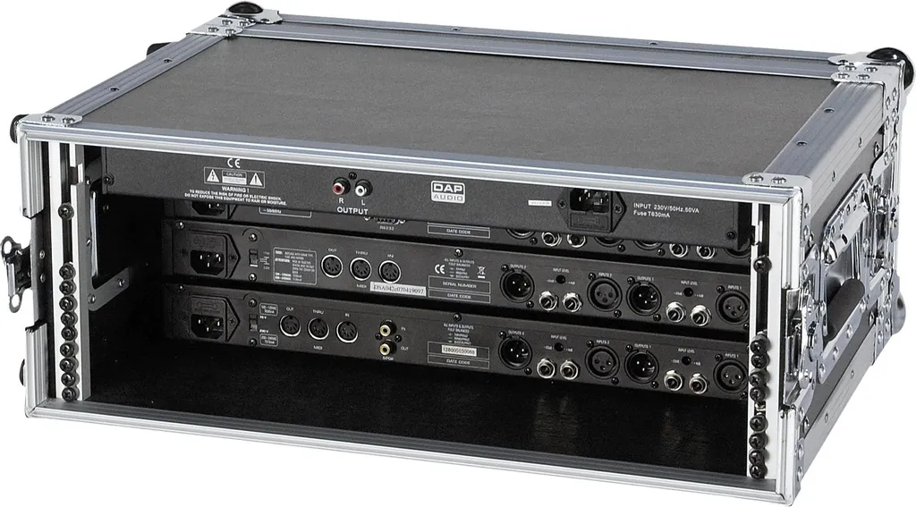 Showgear Compact Effect Case 4U - Flight Case Rack Effets 19 Pouces
