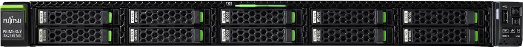 Fujitsu PRIMERGY RX2530 M5 - Server - Rack-Montage - 1U - zweiweg - 1 x Xeon Gold 5217 / 3 GHz - RAM 16 GB - SATA - Hot-Swap 6.4 cm (2.5")