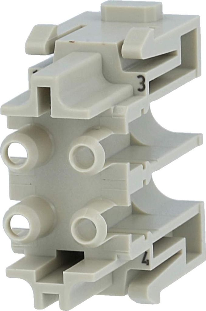 HARTING Han SC Modul mit Keramikferrule Buchseneinsatz (F) 4-polig Steckzyklen >=500 - 1 Stück