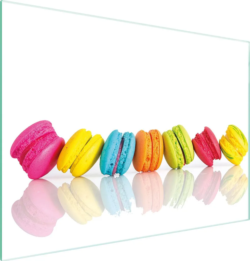 Tagliere in Vetro Multiglass 30x22 cm | Cibo Colorato per la tua Cucina