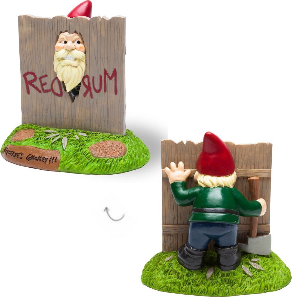 Redrum - Murder Gartenzwerg mit Axt in der Hand Produktbild 