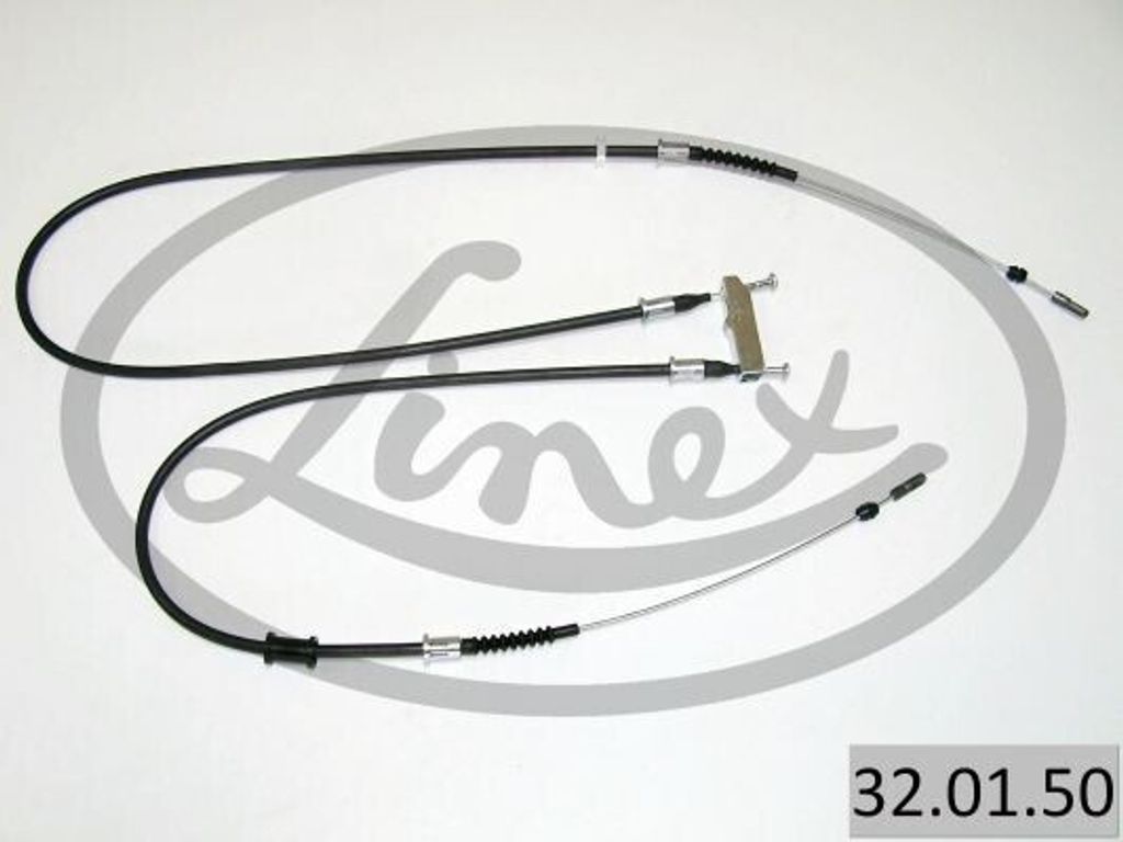 LINEX Handbremsseil 32.01.50 Hinten für OPEL Astra F CC Produktbild 