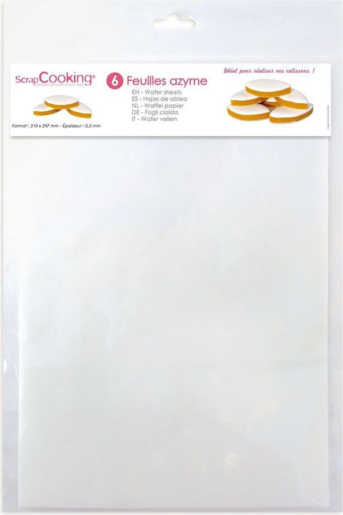 36 Waffelblätter für Gebäck