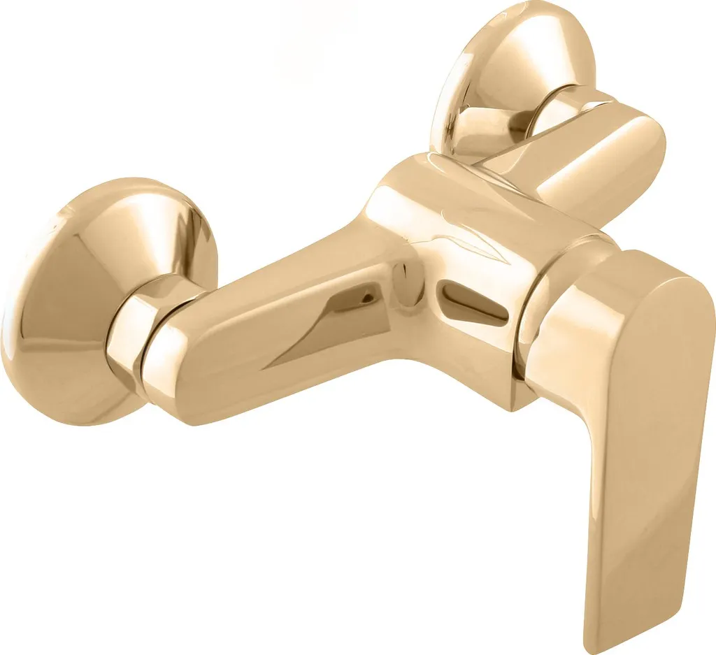 Mitigeur douche Colorado gold CO181,5Z en laiton avec levier précis