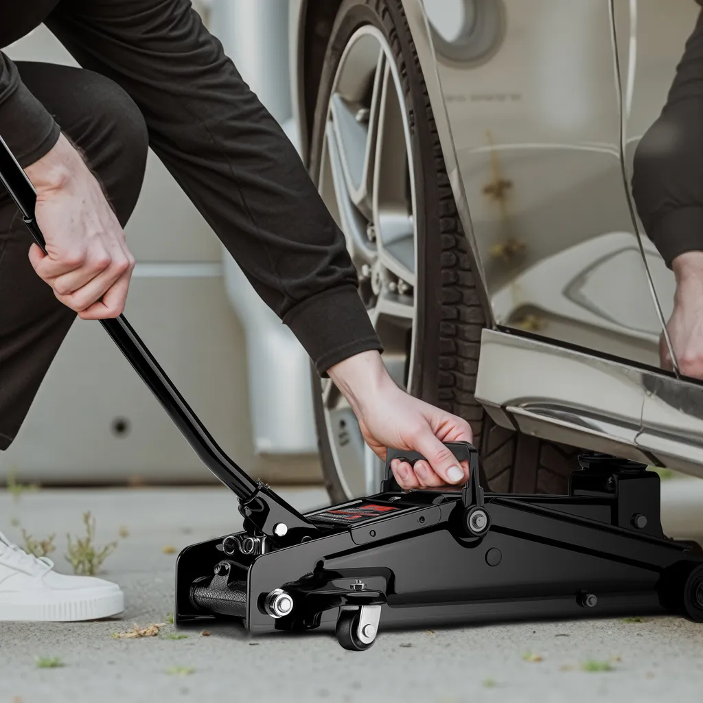 Wiltec Martinetto Idraulico 3t: Cric Professionale per Auto e SUV - 2