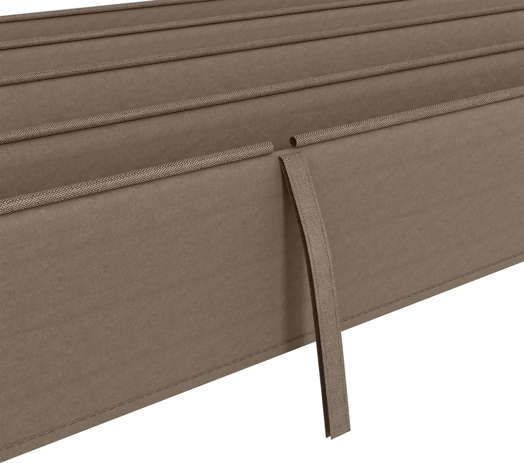 Fortuna Lai Toit de remplacement pergola 2,85x2m rétractable étanche