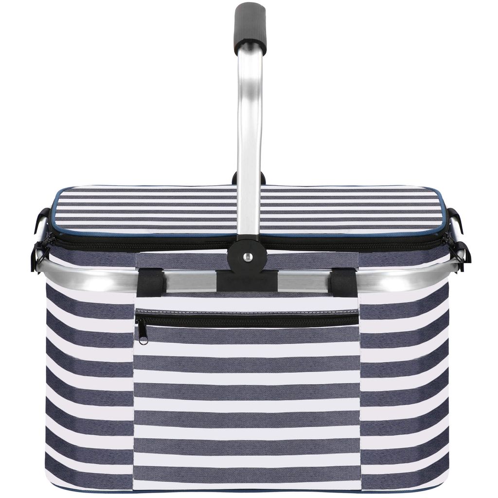 Kühltasche 28 Liter Thermotasche Alufolie Picknickkorb Einkaufskorb Isolierte Einkaufstasche Getränketasche Falttasche