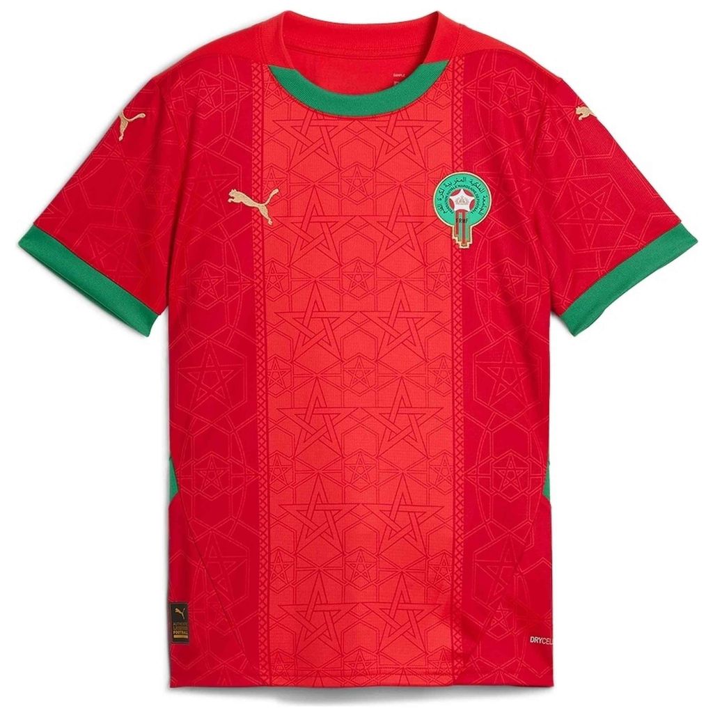 Puma Frmf Marruecos Replica Heim Junior-kurzarm-t-shirt Rot Produktbild 