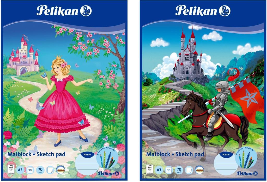 Pelikan 137661, Kunstpapier, 70 g/m², 30 Blätter Produktbild 