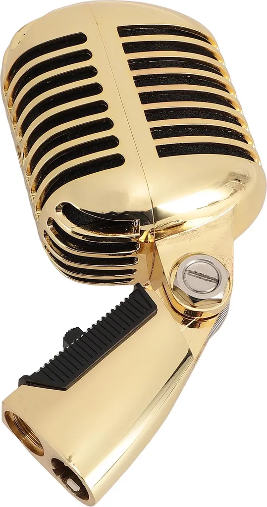 Microphone pour Spectacle en Direct et Studio Enregistrement Style Rétro