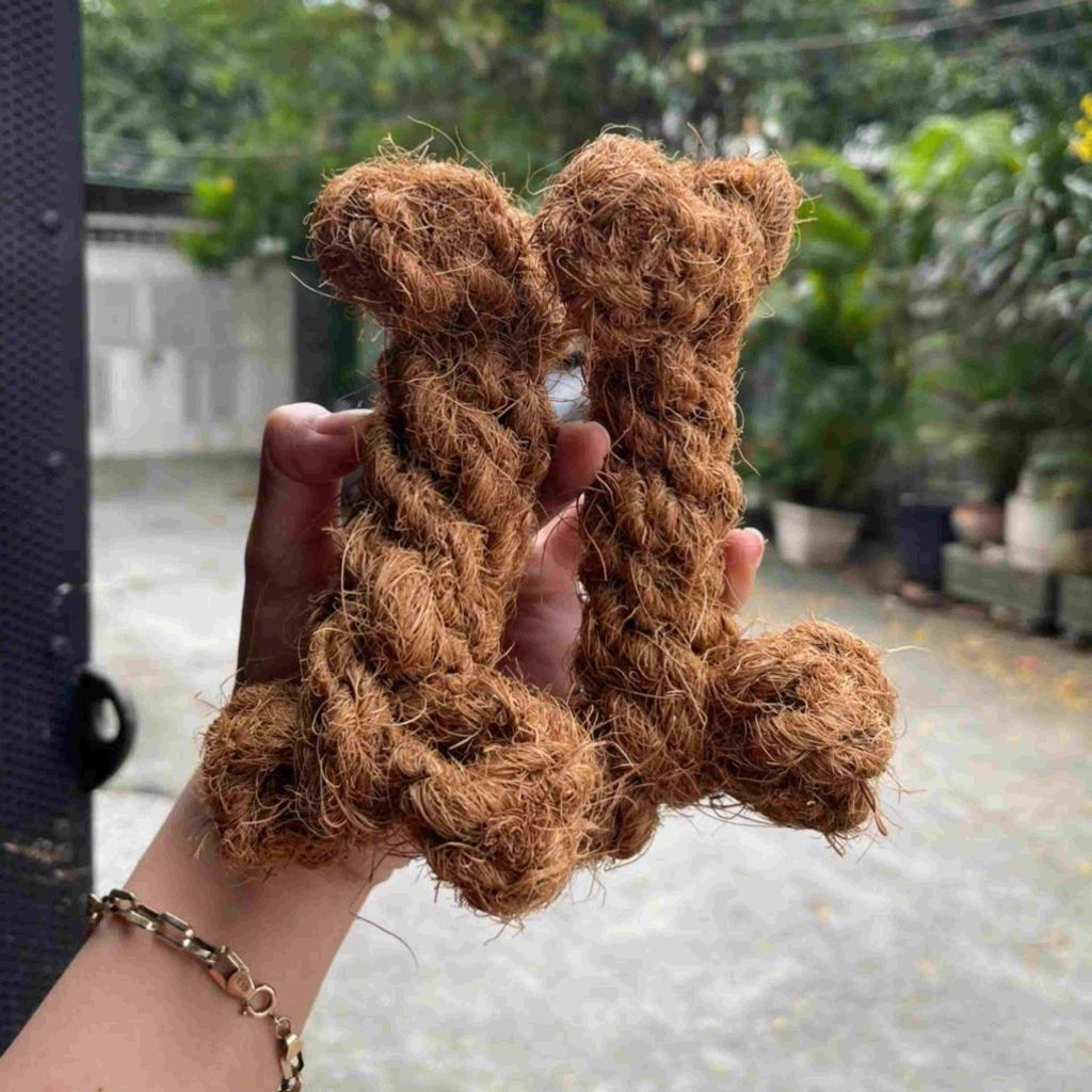 Kokosfaserkauklappen - Stück