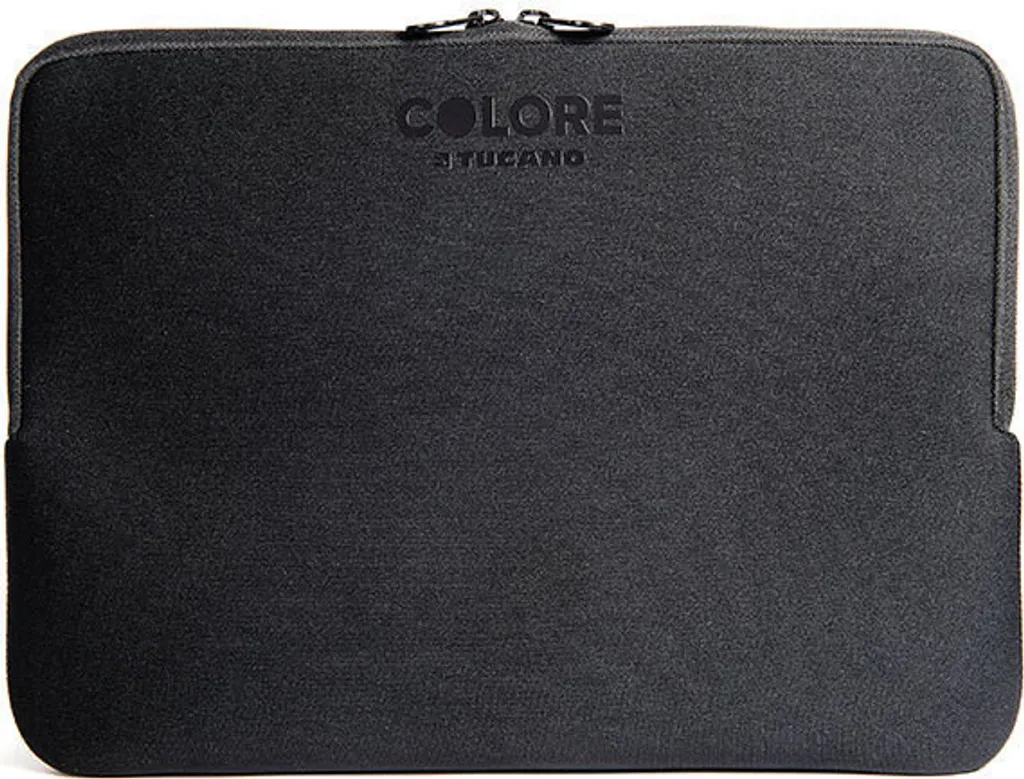 Housse Tucano Colore Second Skin 12.5 pouces Noir pour PC et MacBook