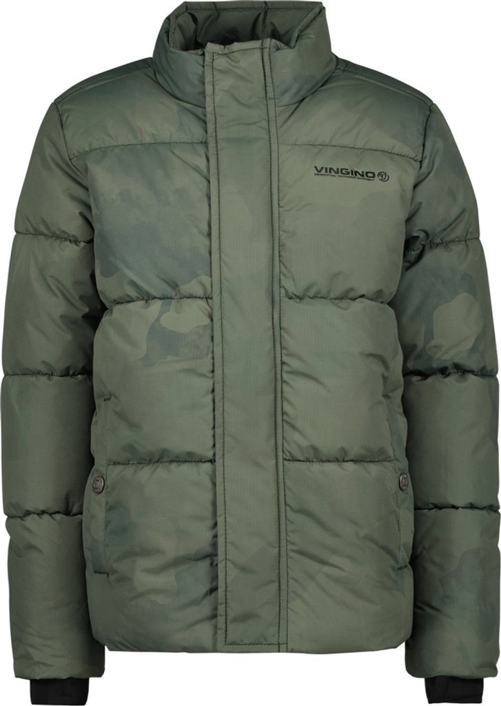 VINGINO Jungen Winterjacke Jacke TANHO army allover Gr.140