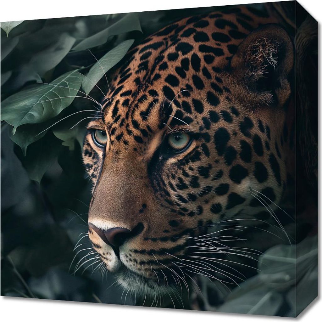 Bild 40x40cm Im Schatten Versteckt