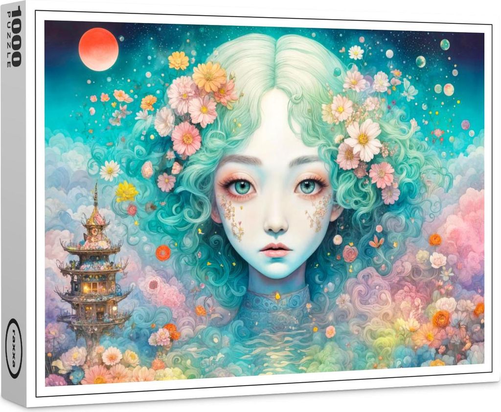 raxxa Premium-Puzzle "Celestial Fairy in Flower Realm", 1000 Teile