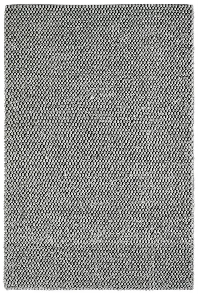 Tapis Argent My Loft Fait Main 120x170 cm - Finition Luxe et Douceur