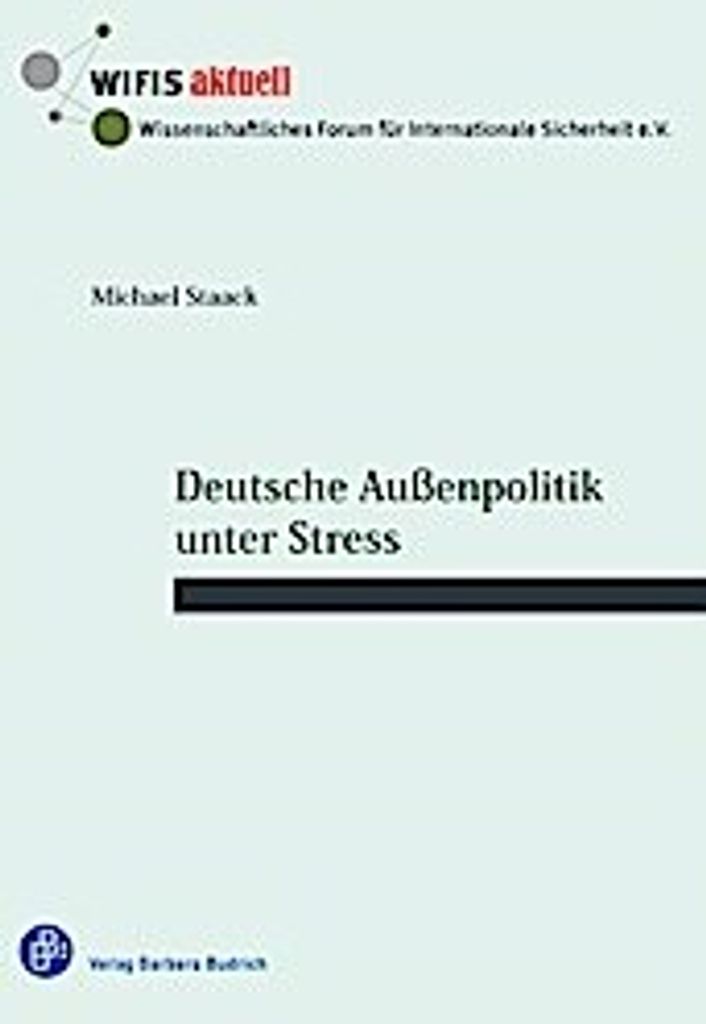 Deutsche Außenpolitik unter Stress Produktbild 
