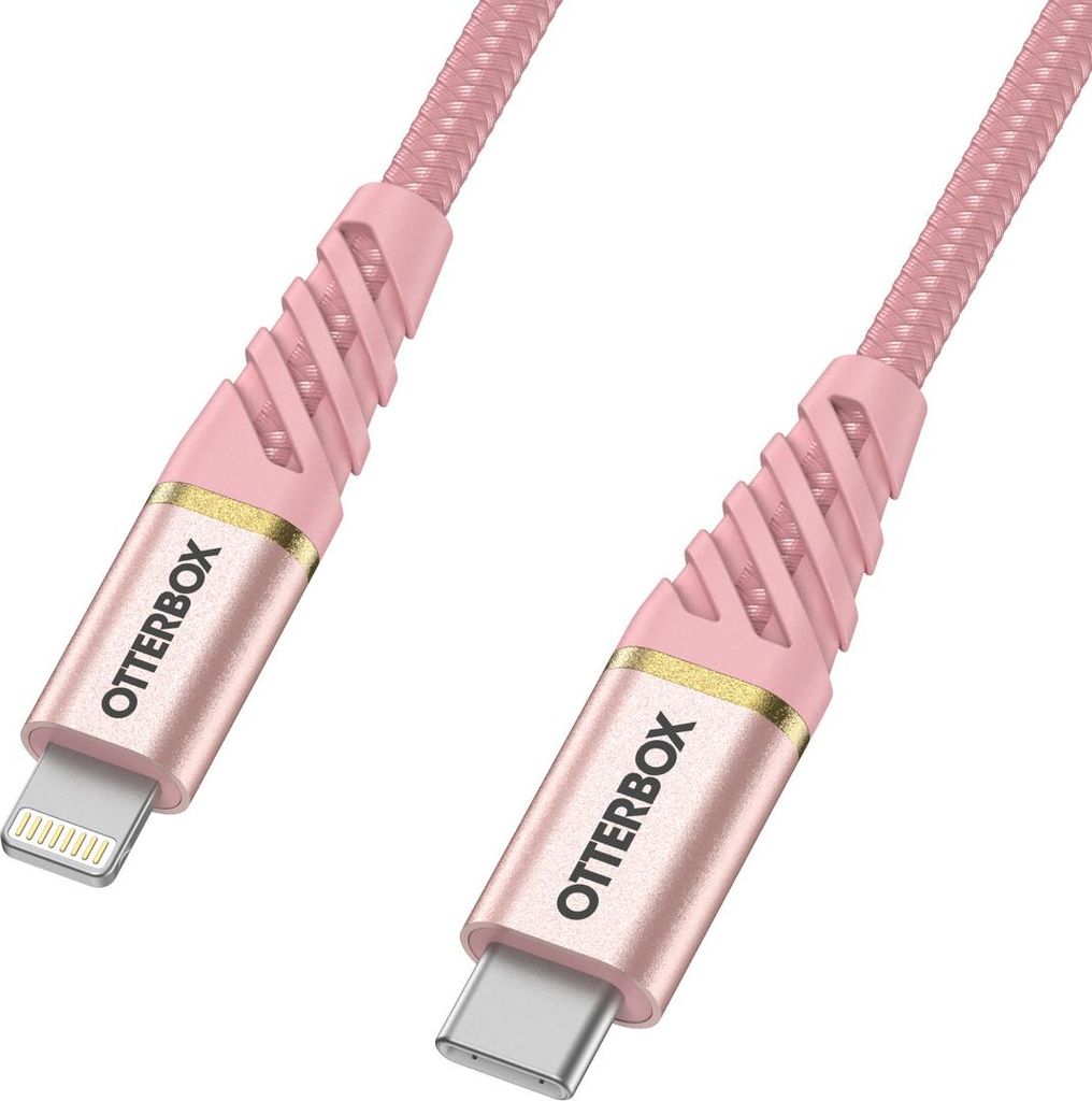 OtterBox Premium Cable USB C-Lightning 1M USB-PD, Rose Gold