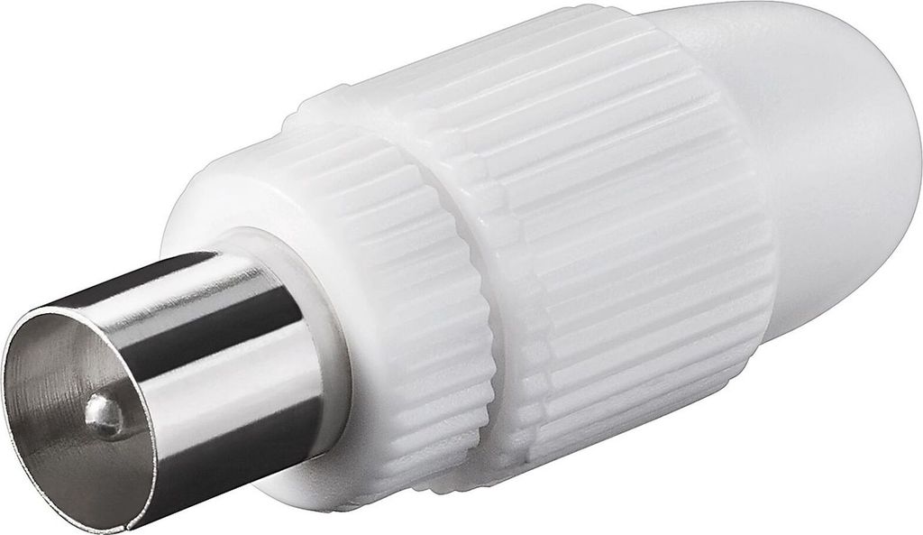 Koax-Stecker mit Schraubbefestigung schraubbarer Produktbild 