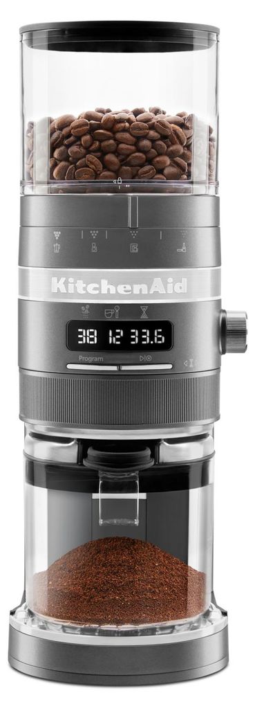 Macinacaffè 340g 240w grigio peltro Kitchenaid 5KCG8433EMS Immagine del prodotto 