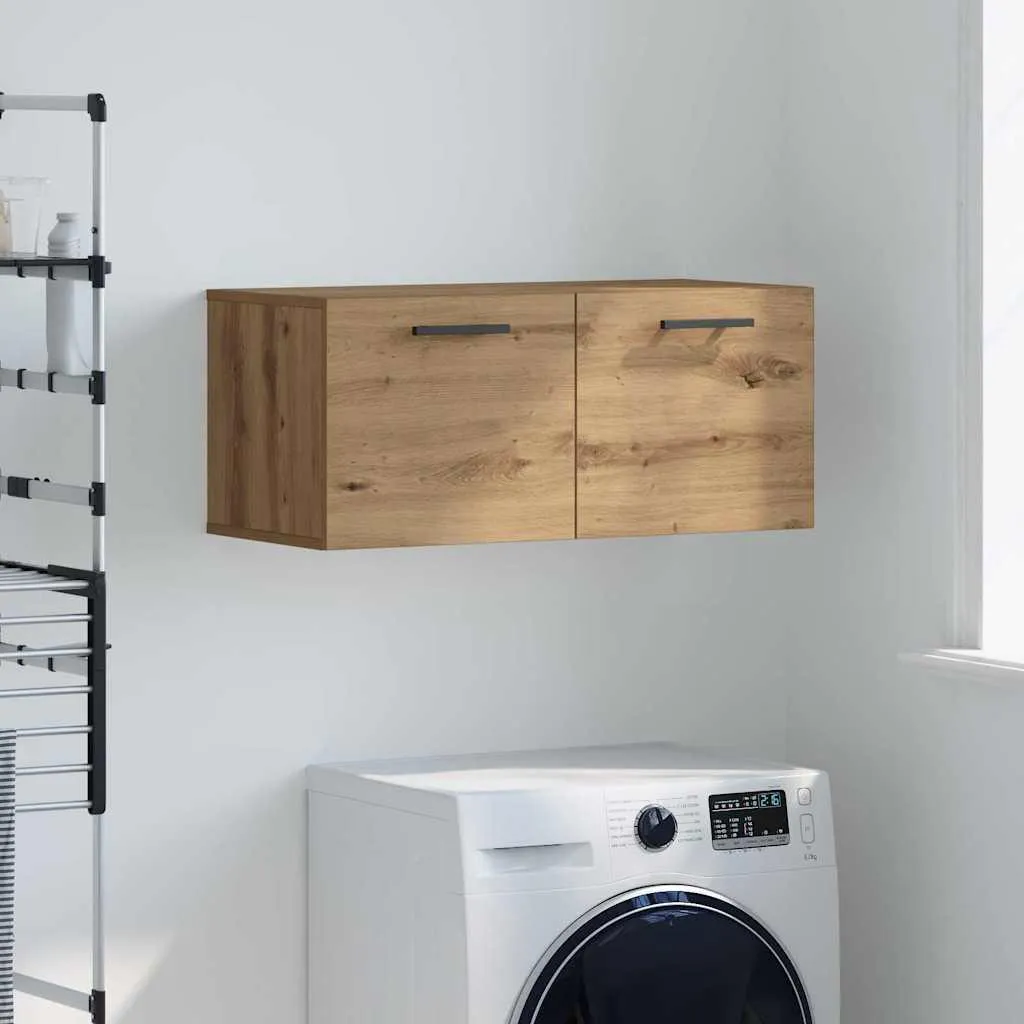 Vetrina Rovere Artigianale 80cm | Il Calore del Legno a Casa Tua