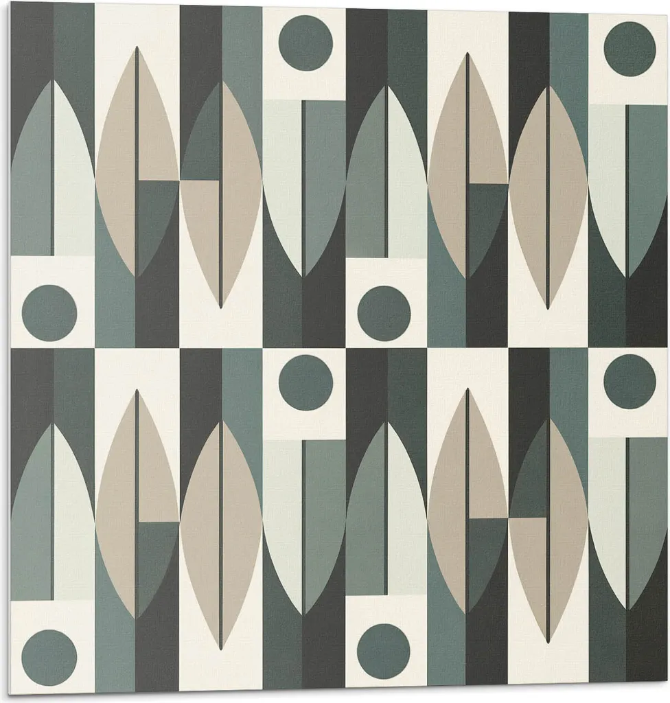 Motivo geometrico astratto - Piastrelle 3D autoadesive - Pannelli in PVC e vinile - Piastrelle per cucina e bagno - Decalcomanie decorative per pareti - 20 pezzi 20 x 20 cm
