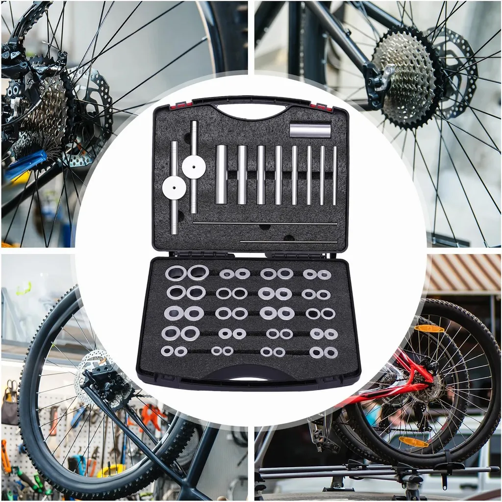 Installer les roulements de moyeu vélo facilement avec ce kit CNC noir - 8