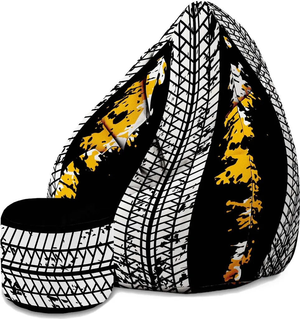 Poltrona Sacco da Esterno Dreamroots | Beanbag Impermeabile 80x120cm