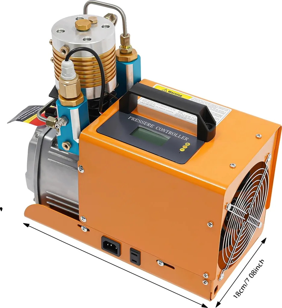 Compresseur d'air PCP haute pression 300 bars avec arrêt réglable 220V
