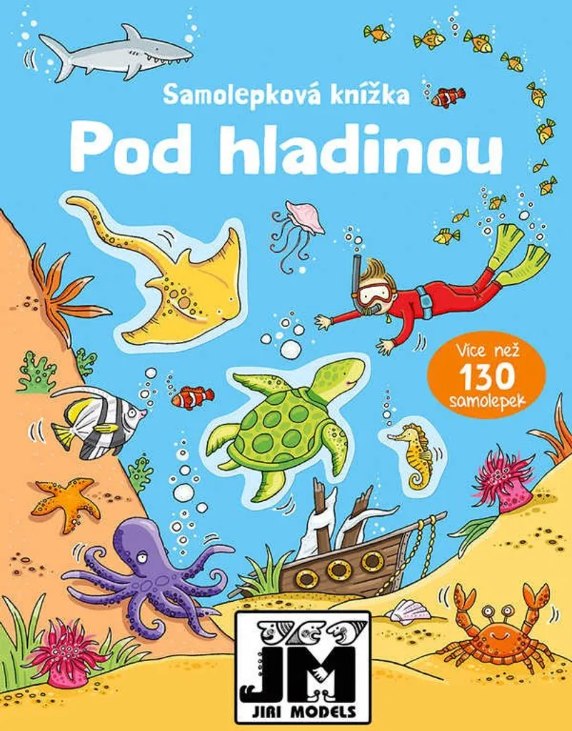 Livre d'autocollants sous l'eau repositionnables et décors géants